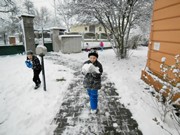 Užíváme si sněhové nadílky